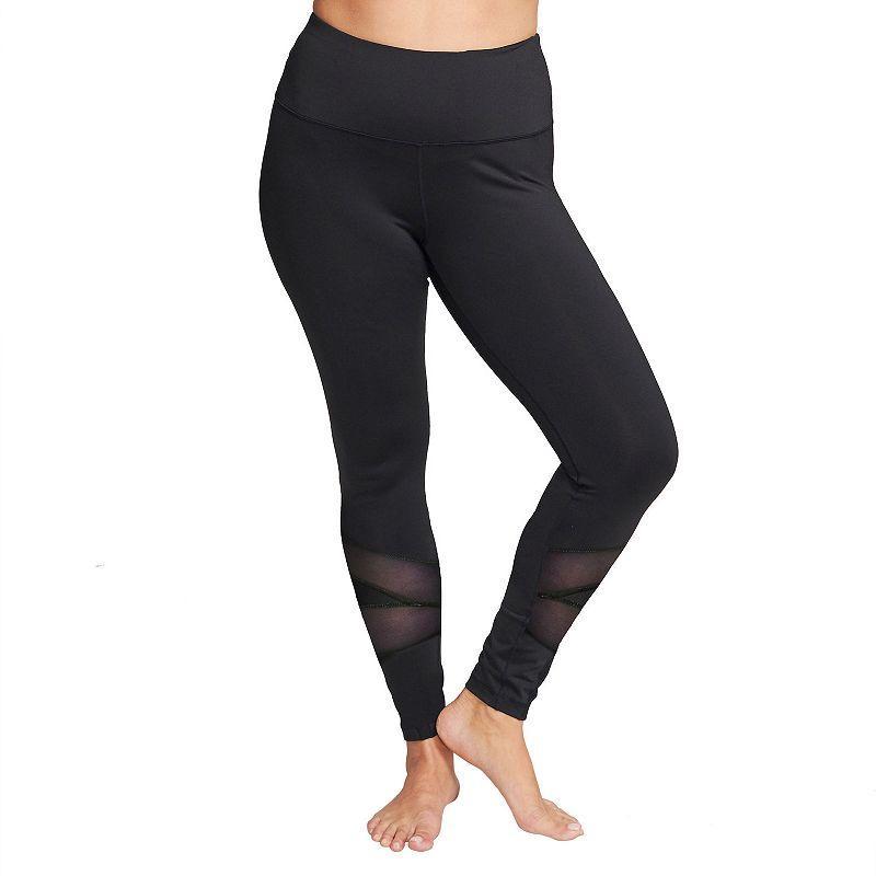 Plus Size Mazu Swim High-Waist Slimming Swim Leggings, Womens Product Image