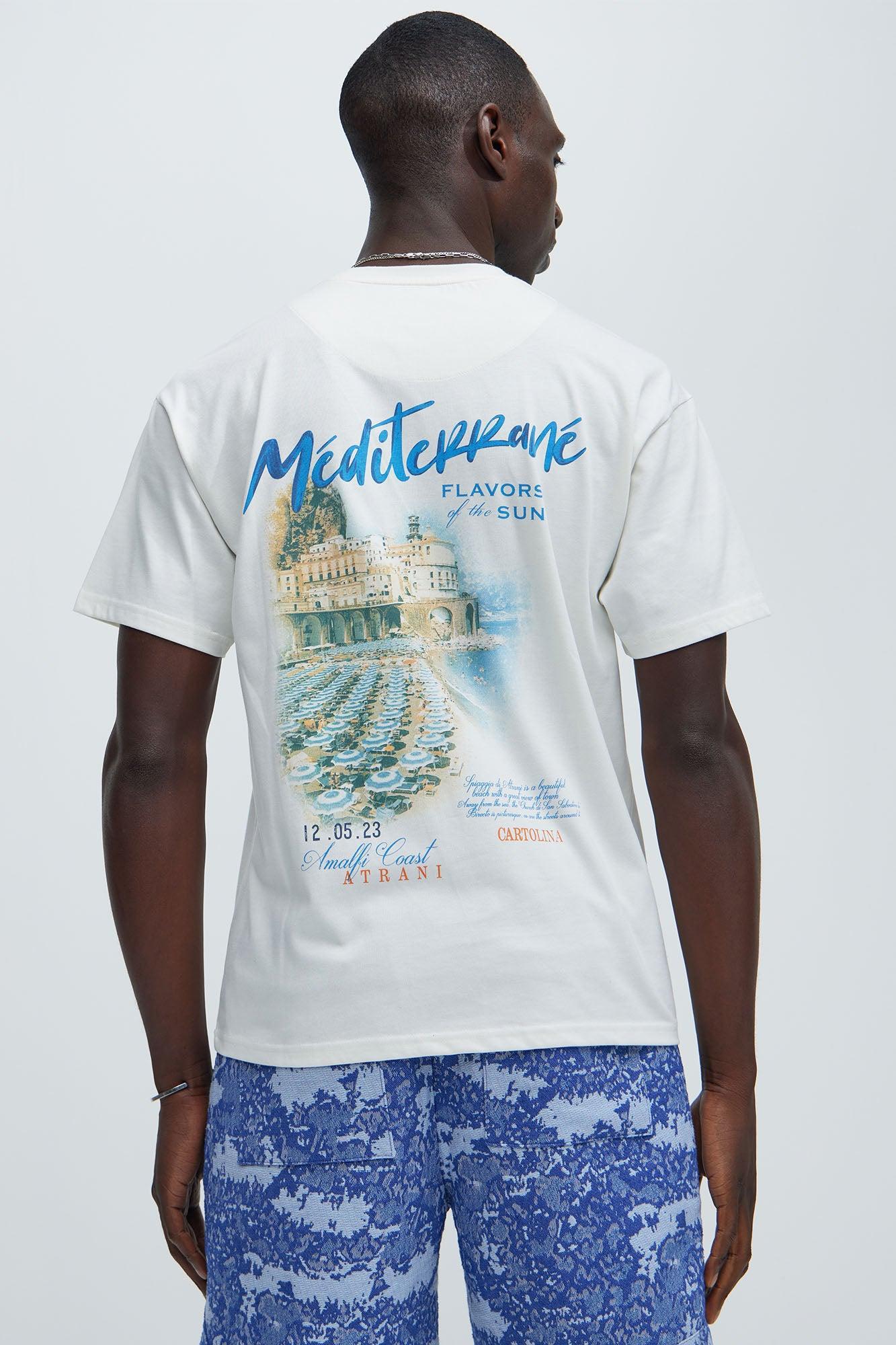 Mediterrane Short Sleeve Tee - Cream product image