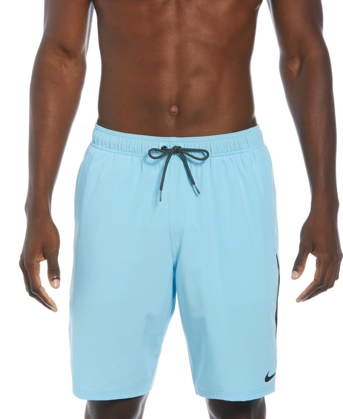 Nike Mens Contend Water-Repellent Colorblocked 9 Swim Trunks Product Image