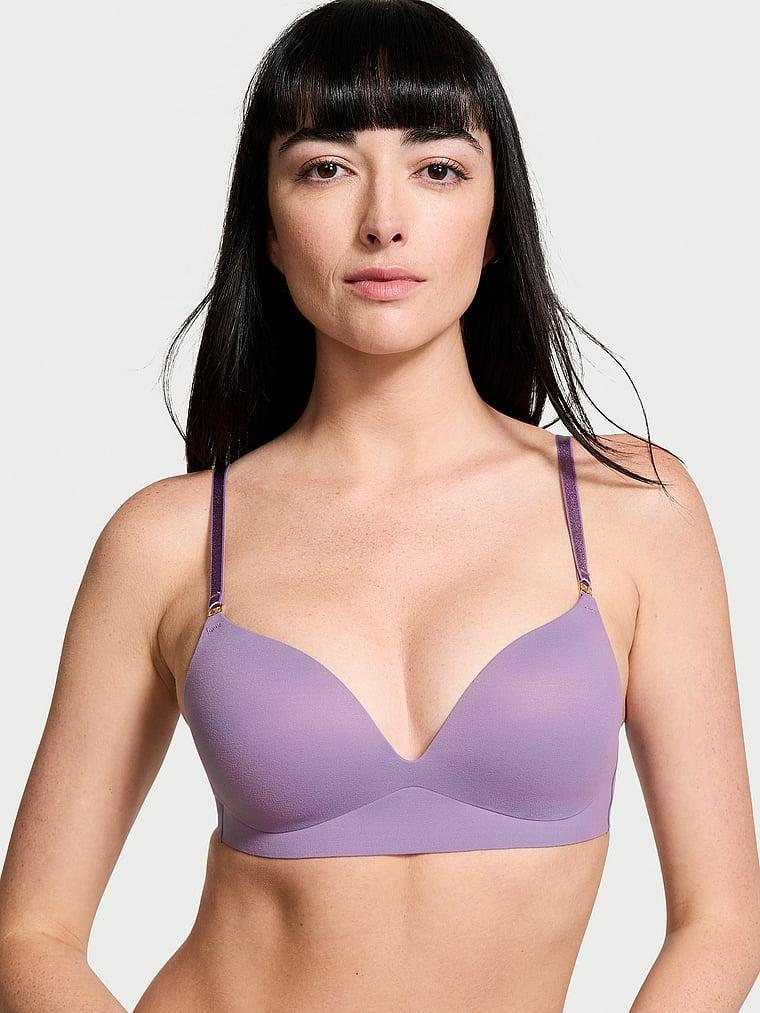 Smooth Wireless Push-Up Plunge Bra Product Image