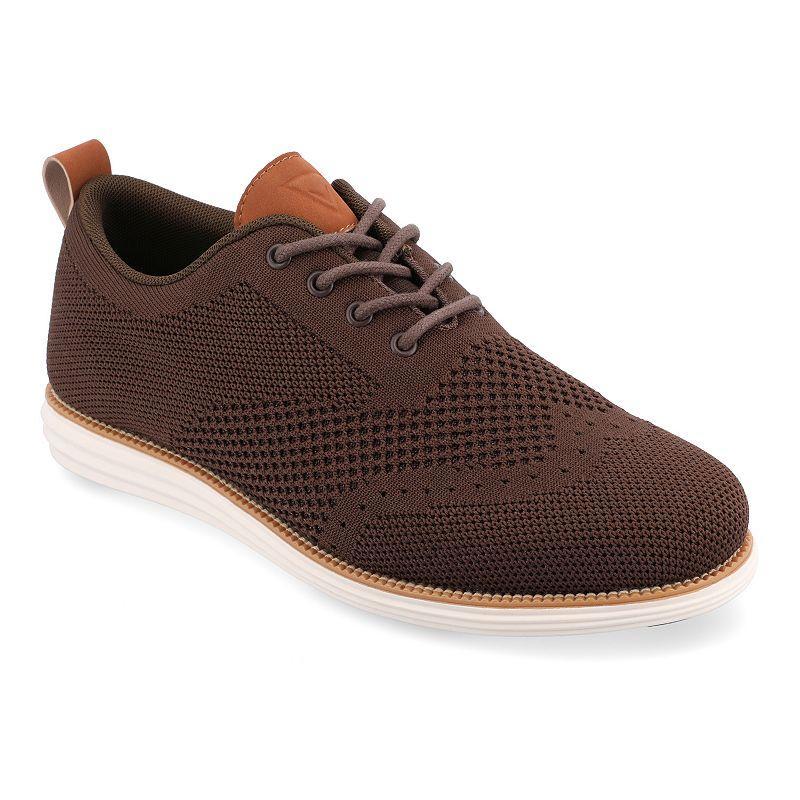 Vance Co. Ezra Mens Wingtip Casual Shoes Blue Product Image