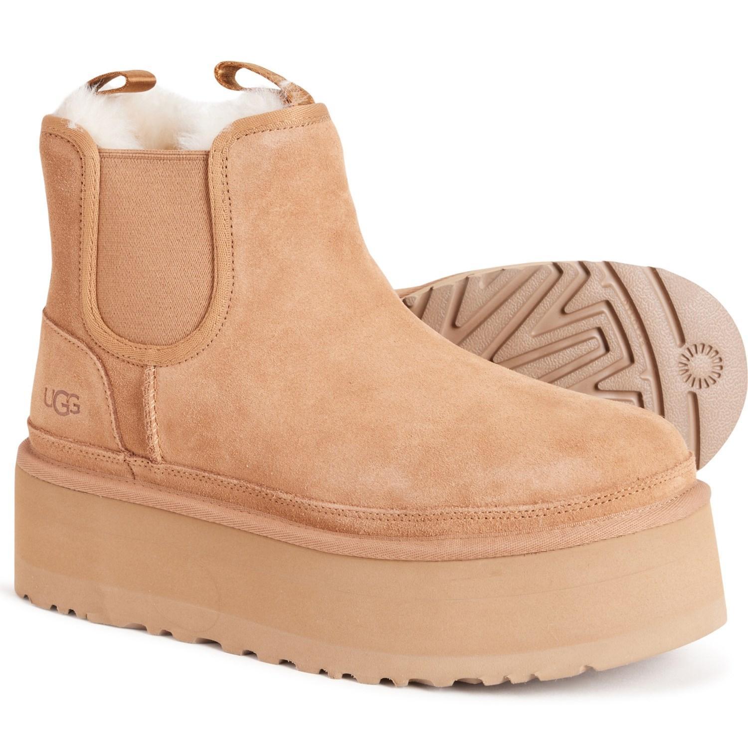 UGG® Australia Neumel Platform Chelsea Boots - Suede (For Women) Product Image