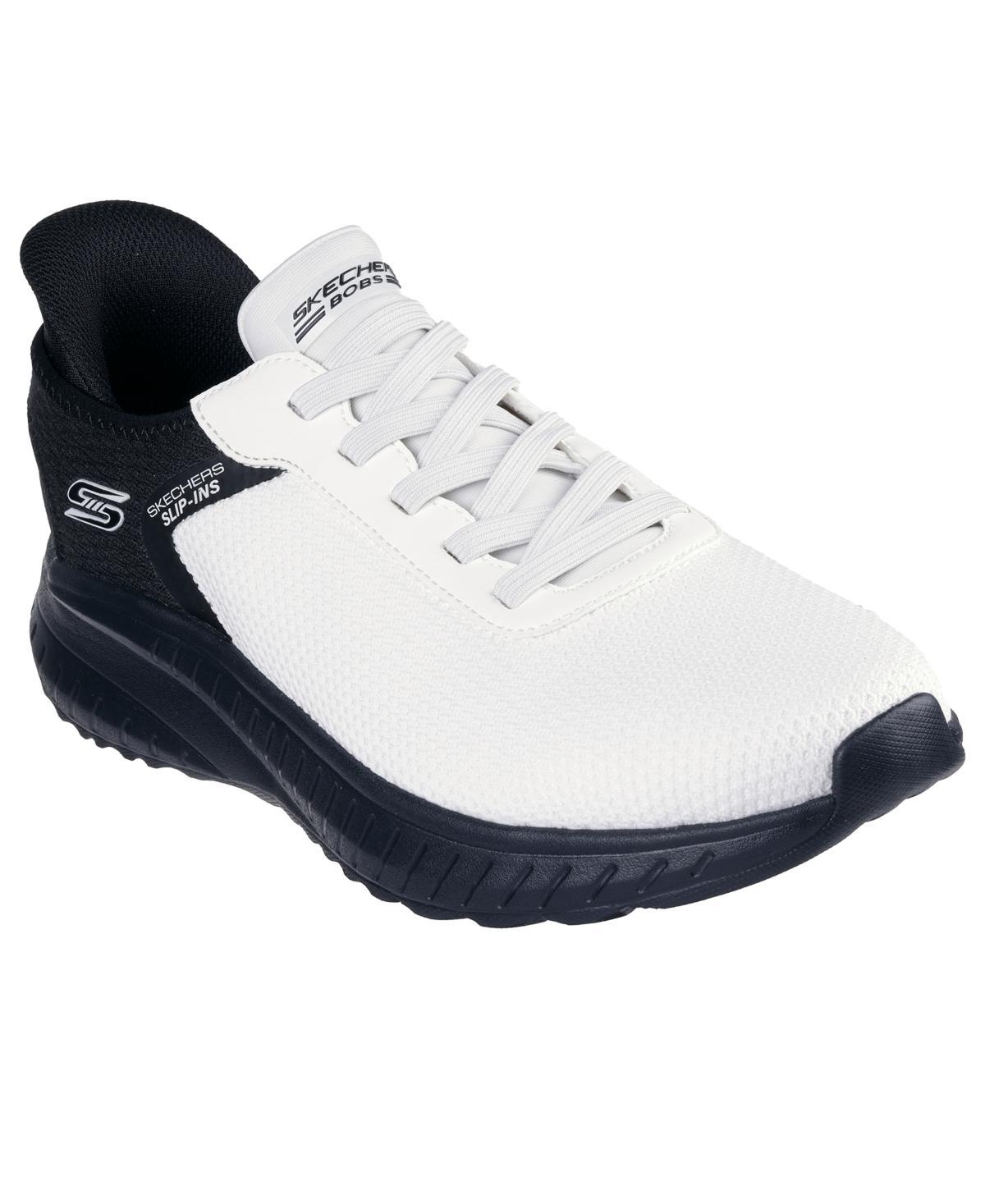 Skechers Mens Slip-ins: Bobs Sport Squad Chaos Memory Foam Casual Sneakers from Finish Line - Black Product Image