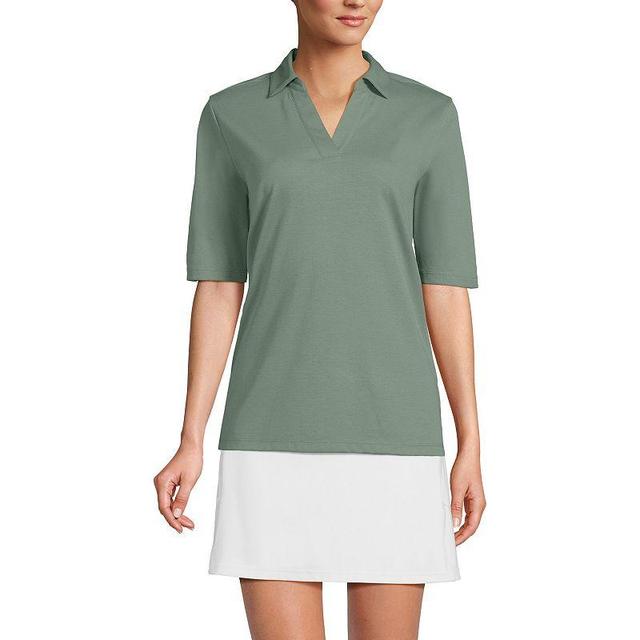 Lands End Womens Performance Pique Polo Product Image