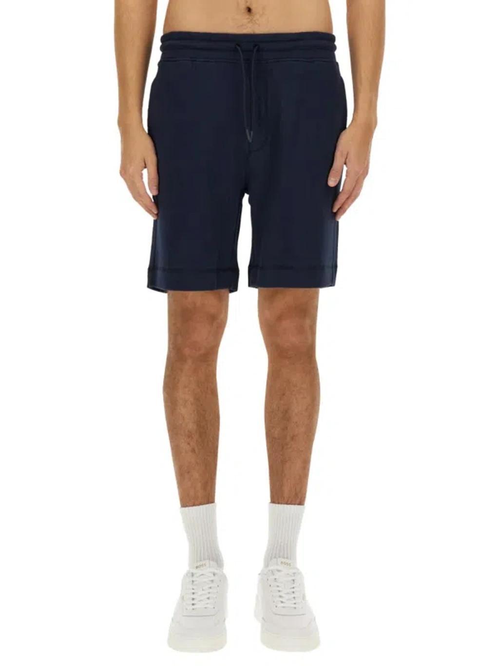 HUGO BOSS Boss  Sewalk Drawstring Shorts In Blue Product Image