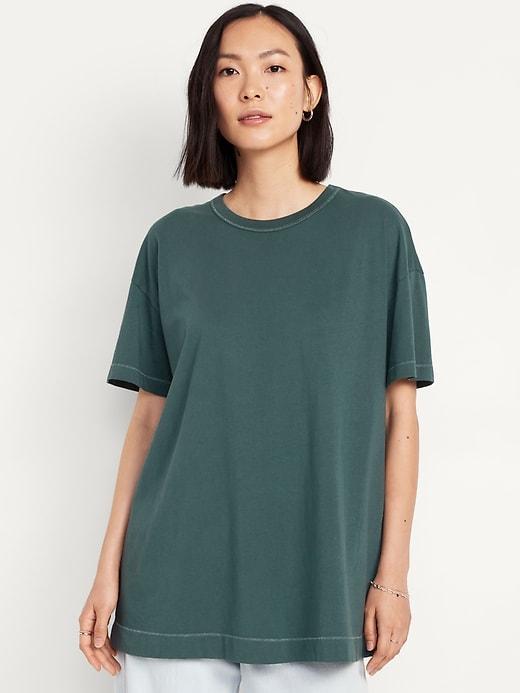 EveryWear Oversized Tunic T-Shirt Product Image