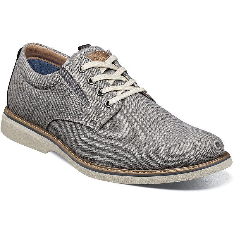 Nunn Bush Mens Otto Canvas Plain Toe Oxford Shoes Product Image