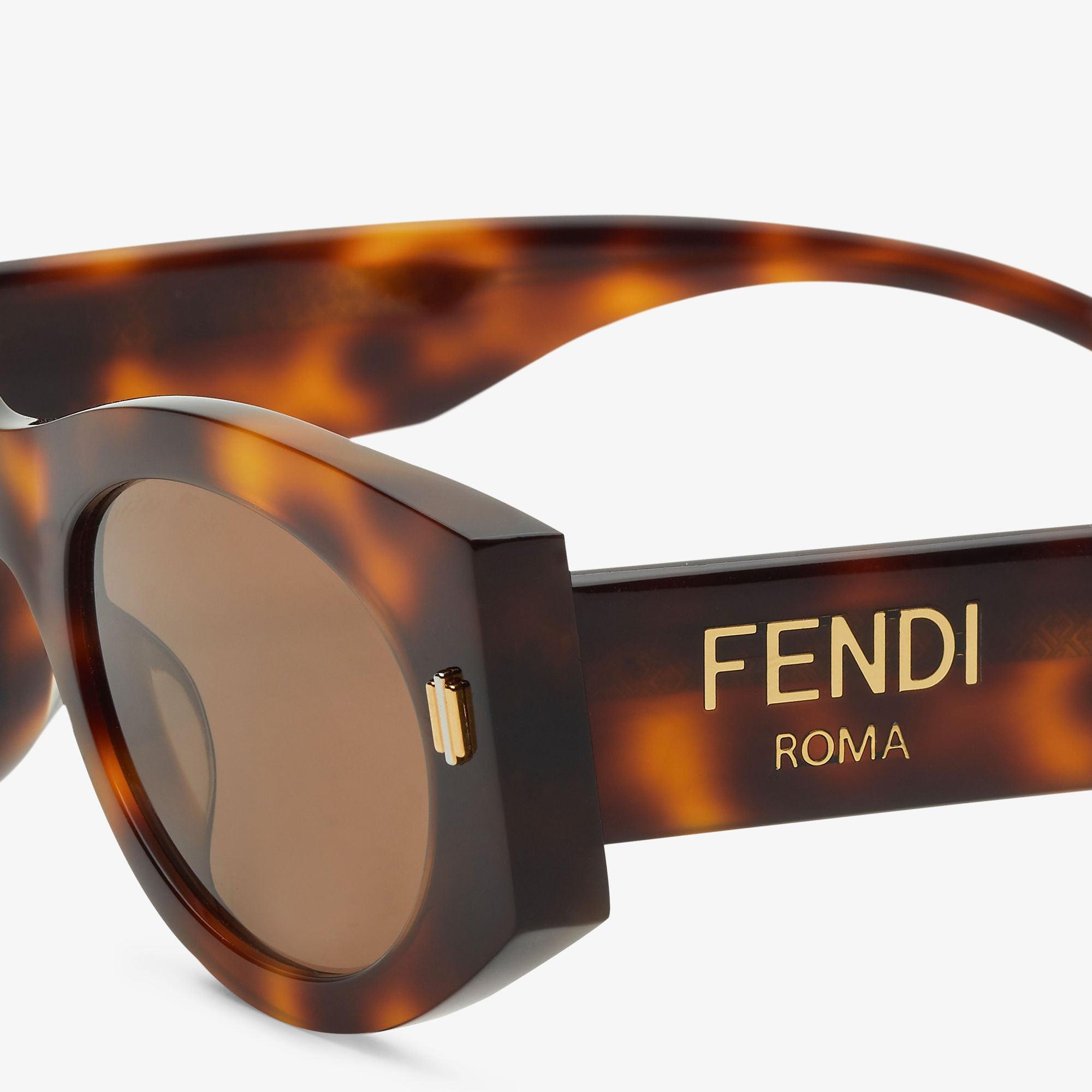 Fendi RomaHavana acetate sunglasses Product Image