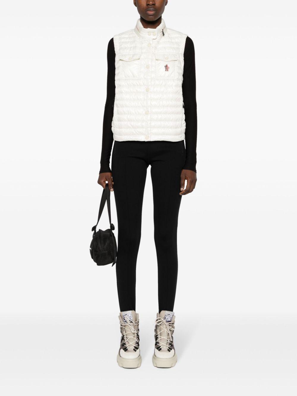 MONCLER White Gumiane Down Vest Product Image