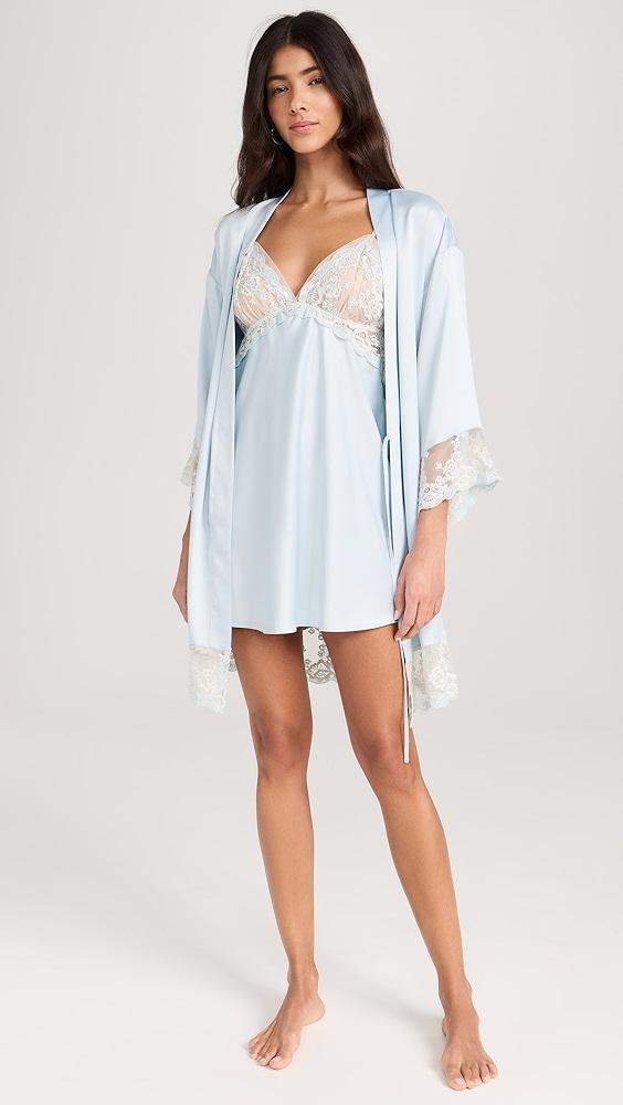 Flora Nikrooz Rosa Charmeuse Kimono | Shopbop Product Image