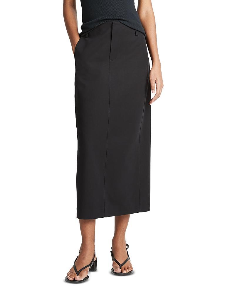 Vince Straight Fit Midi Skirt Product Image