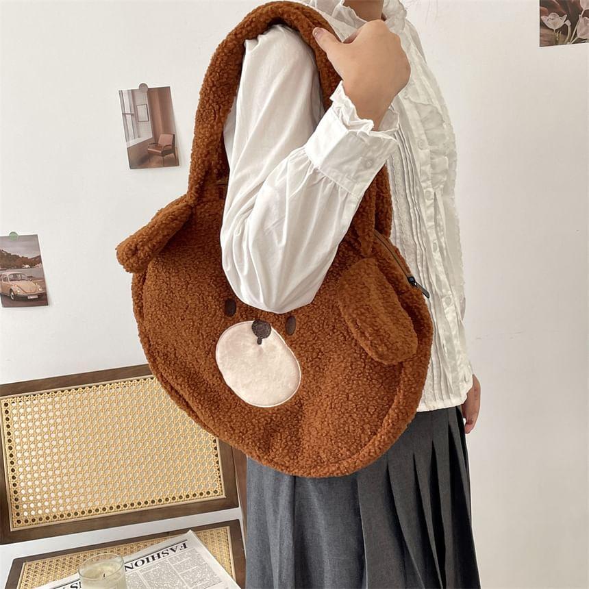 Bear Fleece Tote Bag Product Image