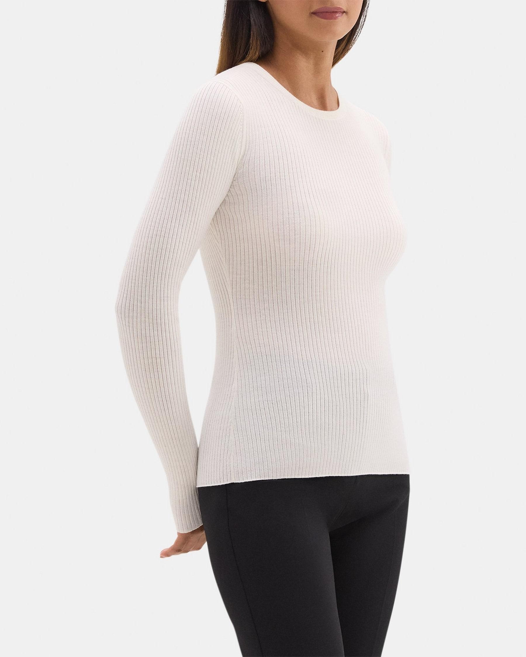 Slim-Fit Sweater in Fine Merino Wool Product Image