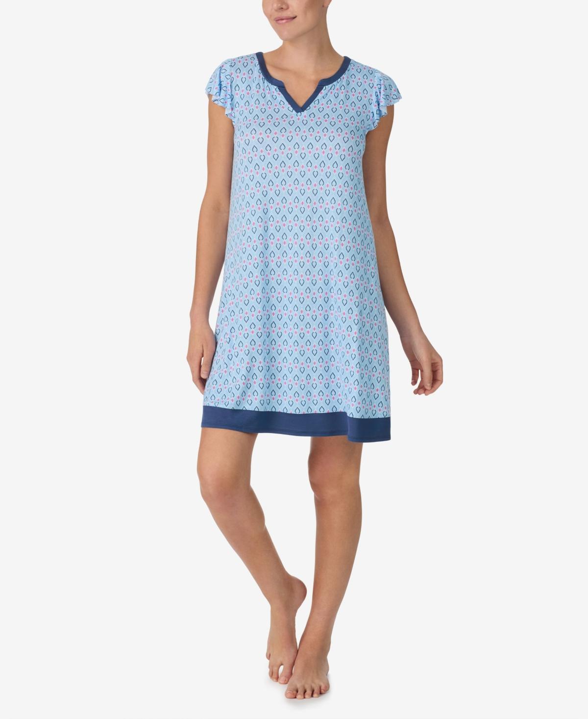 Ellen Tracy Womens Sleeve Chemise Short Gown Product Image