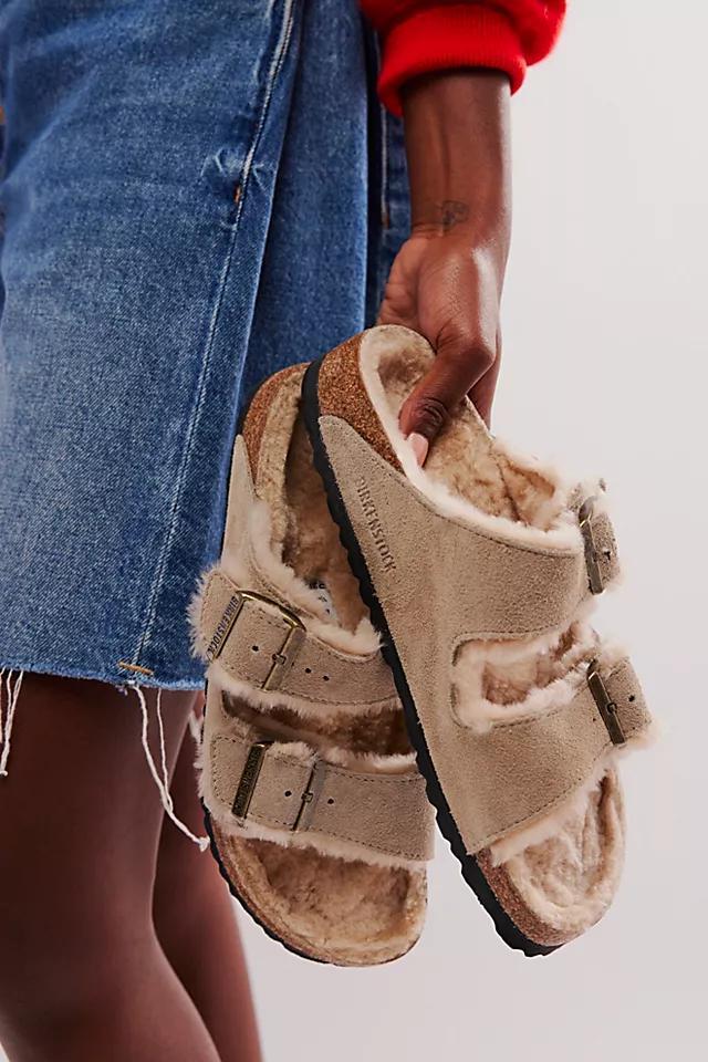 Arizona Shearling Birkenstock Sandals Product Image