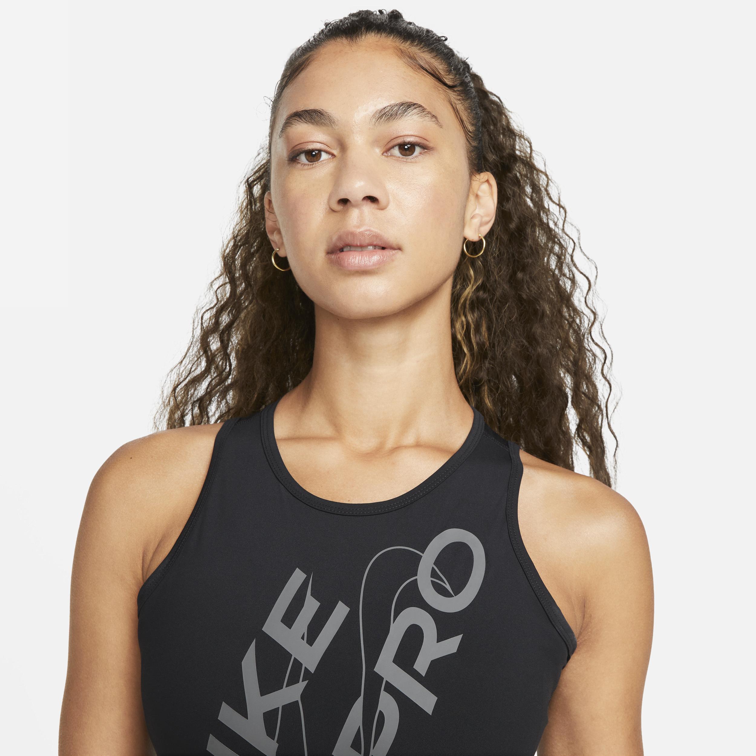 Women's Nike Pro Dri-FIT Crop Tank Top Product Image