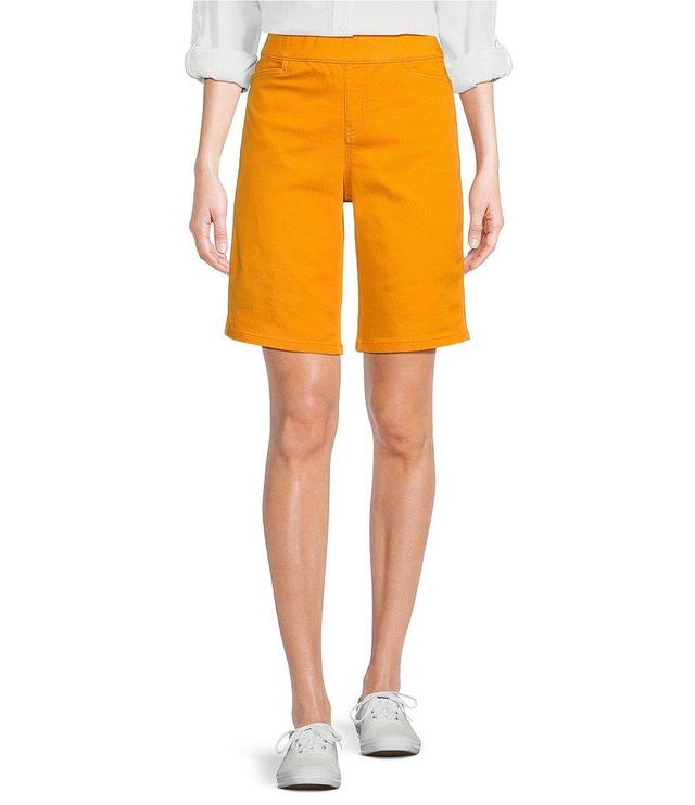 Intro Daisy High Waisted Pull-On Bermuda Shorts Product Image