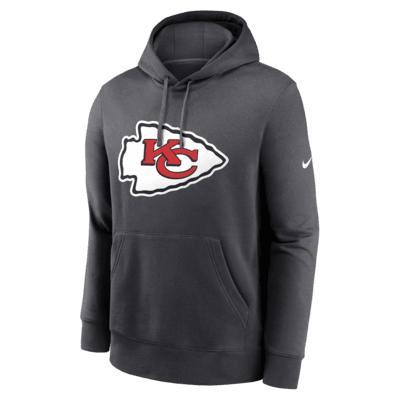 Kansas City Chiefs Club Logo Men's Nike NFL Pullover Hoodie Product Image