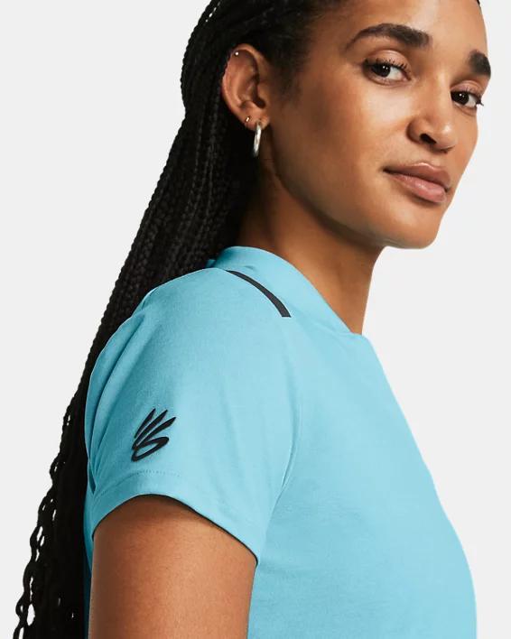 Women's Curry Splash Short Sleeve Polo Product Image