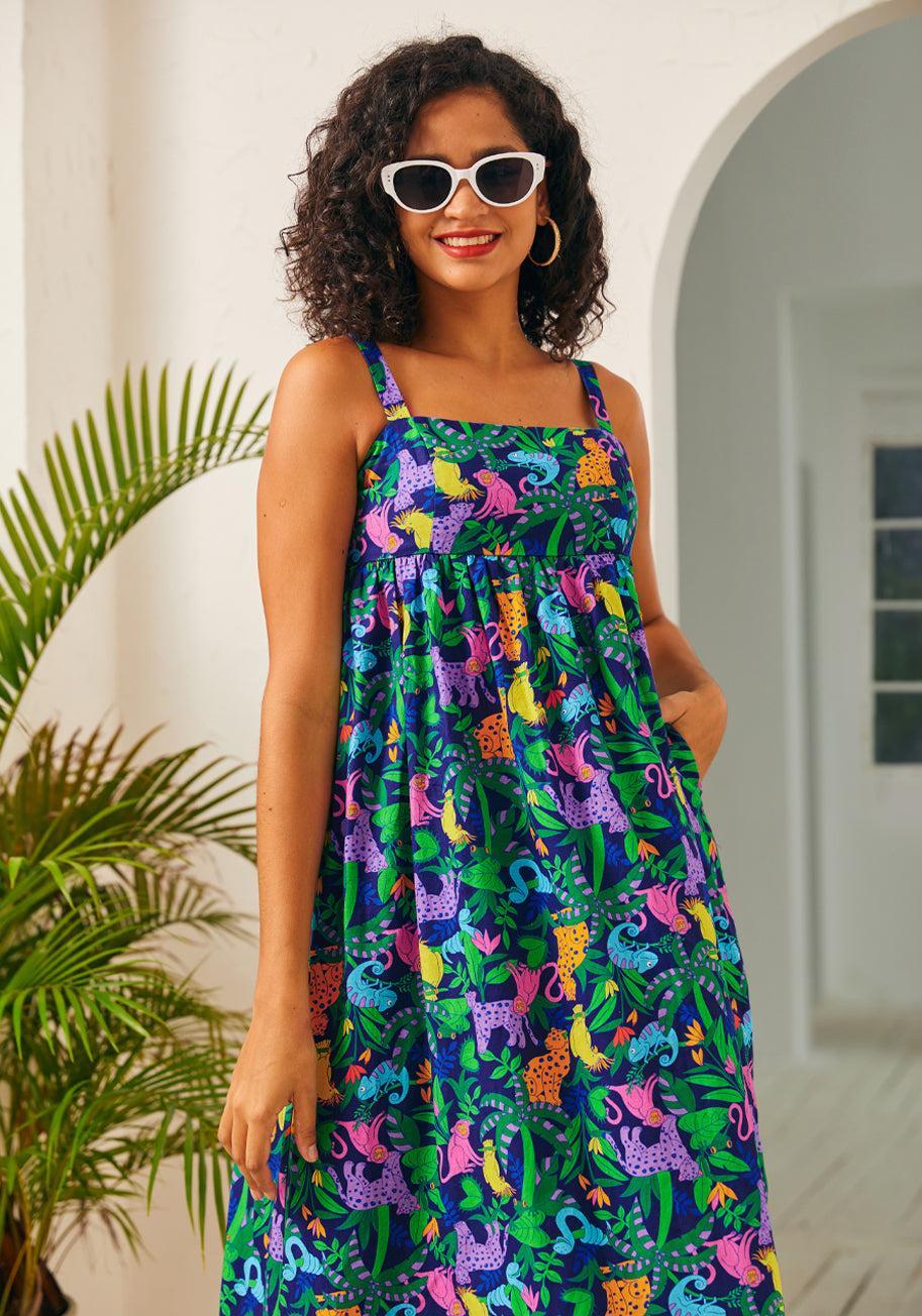 Enchanted Forest Maxi Dress Product Image