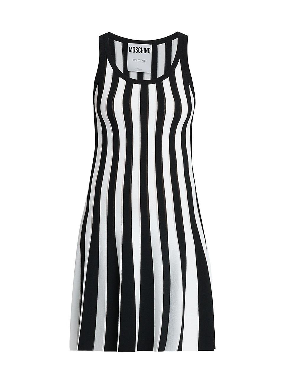 Womens Archive Stripes Knit Minidress Product Image