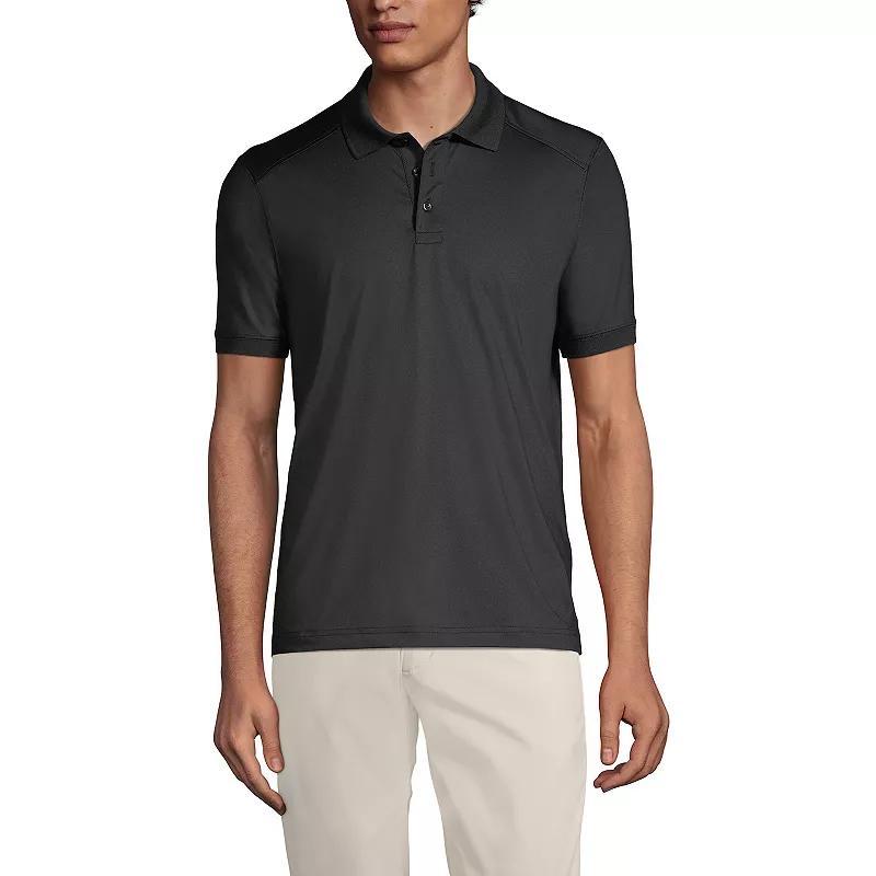 Mens Lands End Short Sleeve Rapid-Dry Active Polo Shirt Product Image