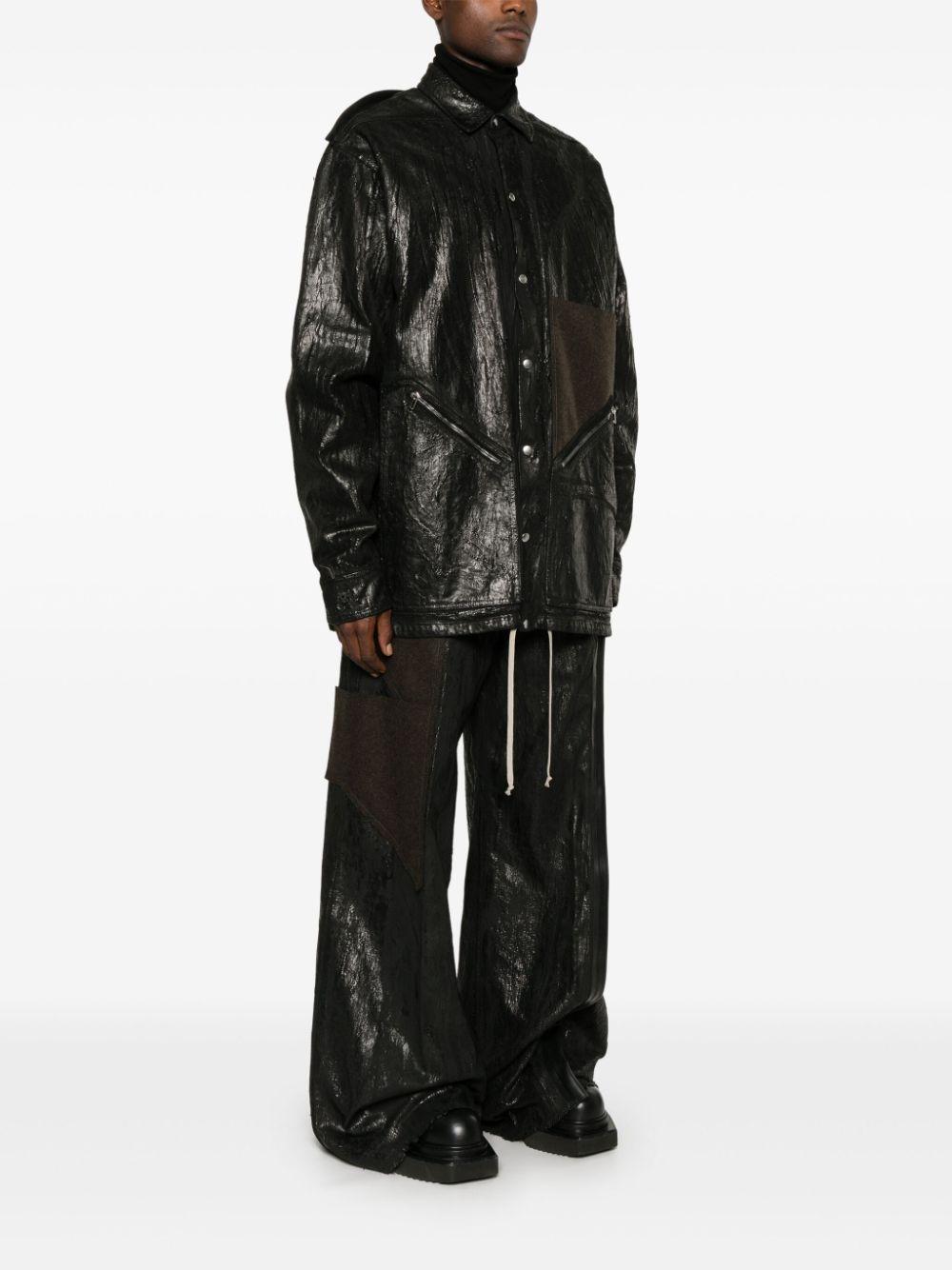 RICK OWENS Runway Tour Jacket In Black Product Image