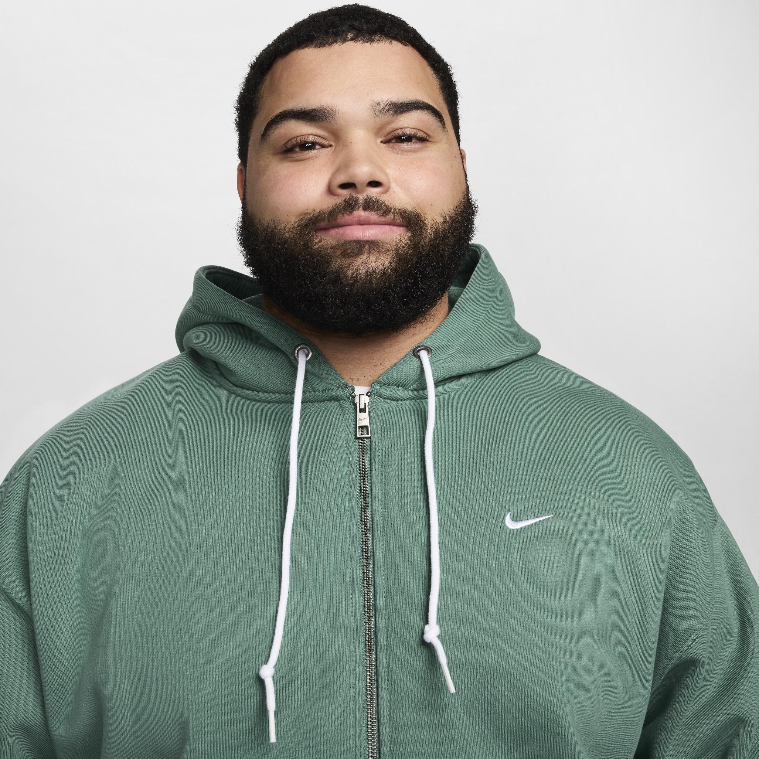 Nike Solo Swoosh Men's Full-Zip Hoodie Product Image