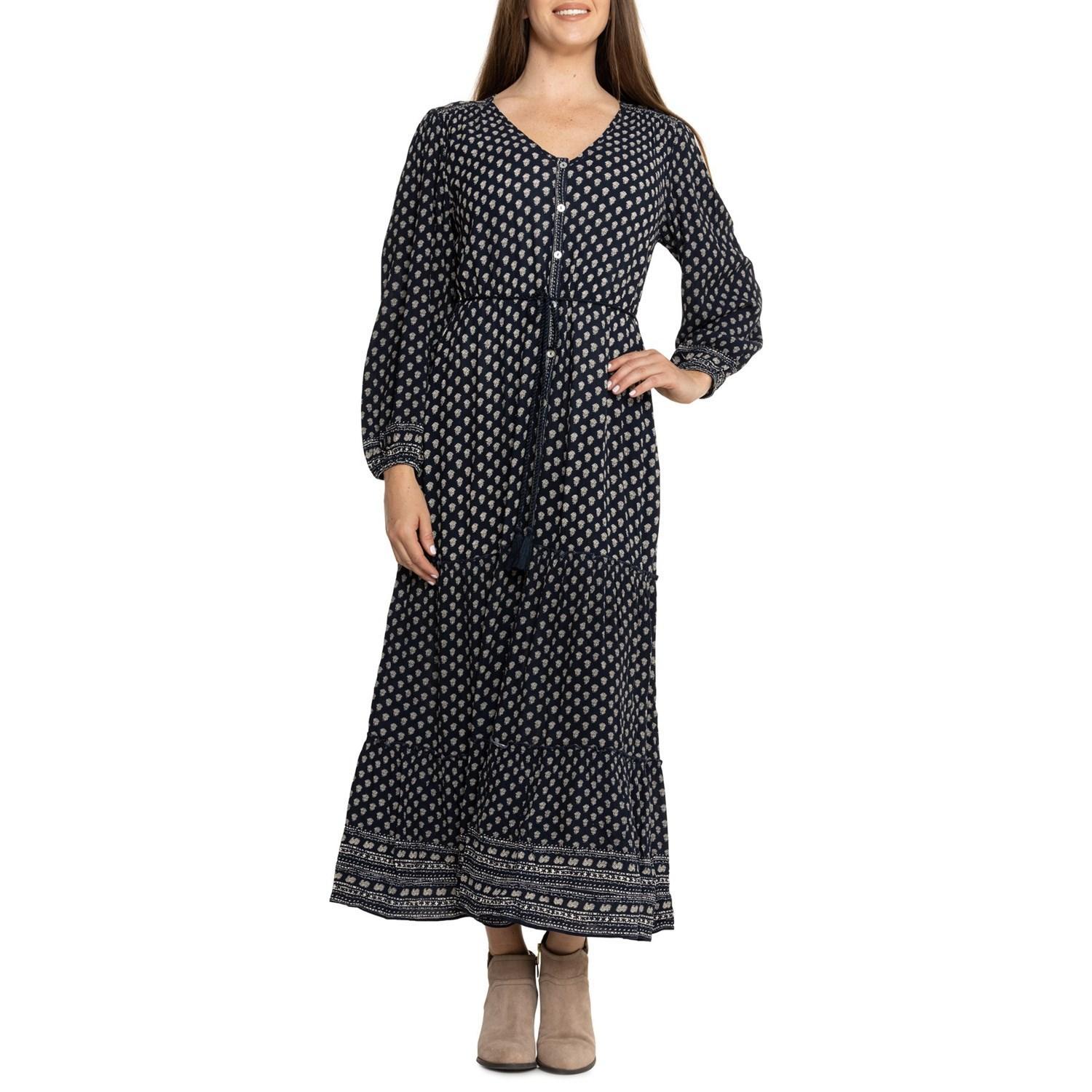 Faherty Orinda Maxi Dress - Long Sleeve product image