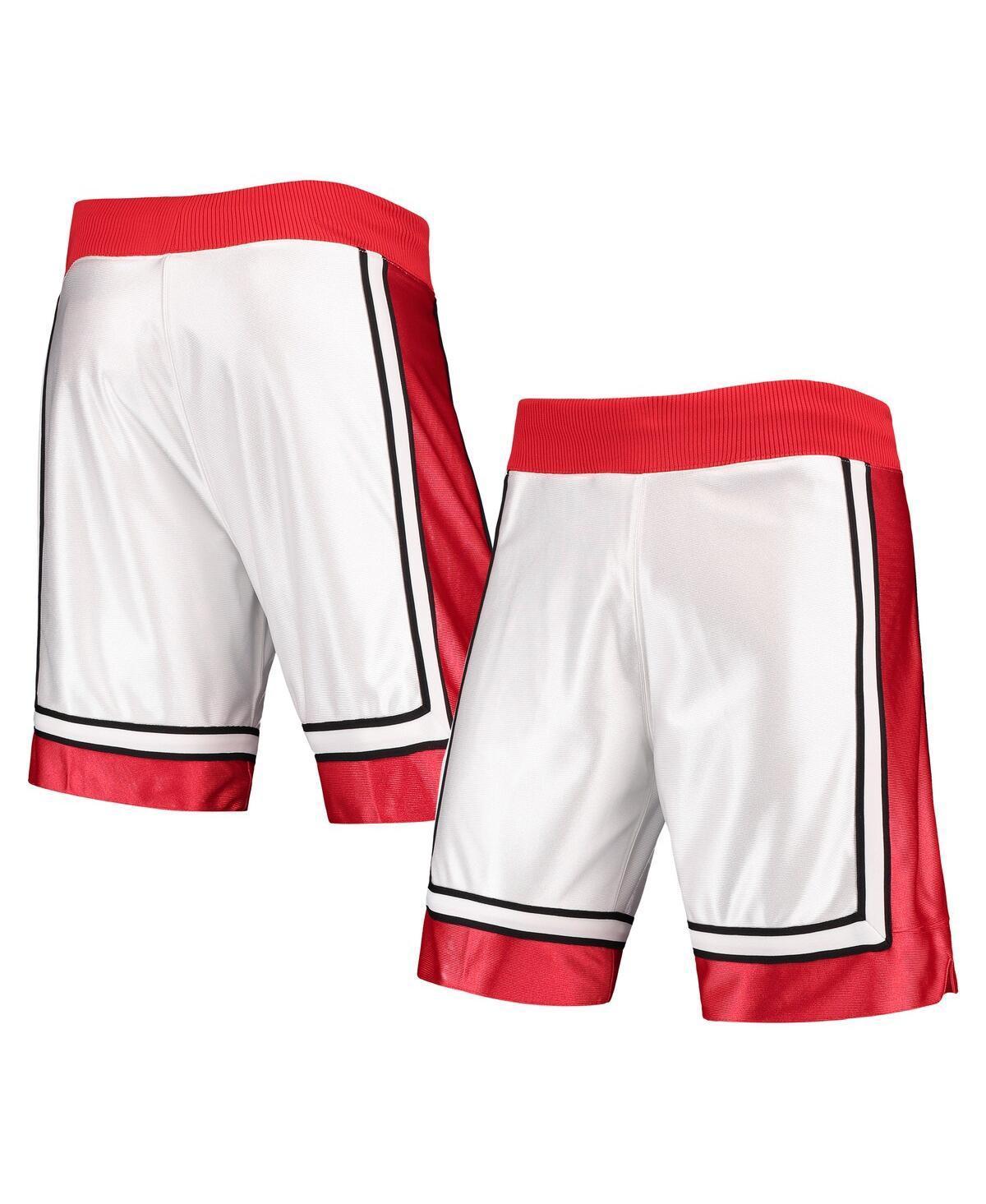 Mens Mitchell & Ness 1989-90 Mens Basketball White Unlv Rebels Authentic Throwback College Shorts Product Image