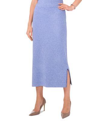 Women's Whipstitched Midi Sweater Skirt Product Image