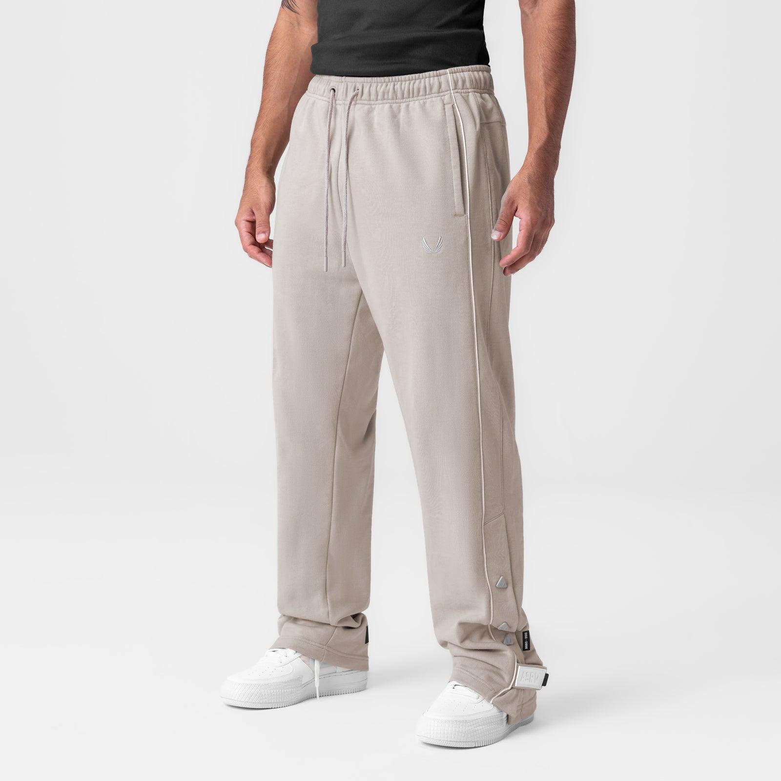 0998. Herringbone Terry Snap Button Sweats - Chai Product Image