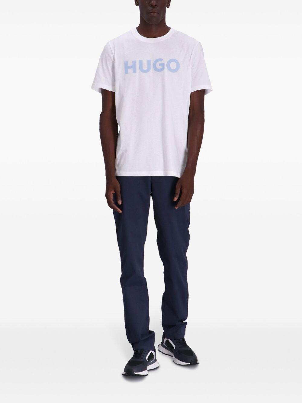 Slim-cut Chinos In Blue Product Image