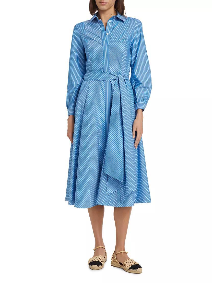 Belted Shirt Dress Product Image