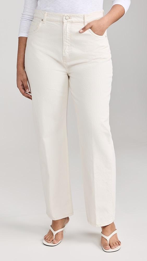 Reformation Abby High Rise Straight Jeans | Shopbop Product Image