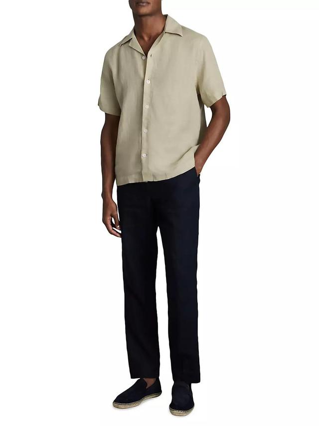 Beldi Linen Camp Shirt Product Image