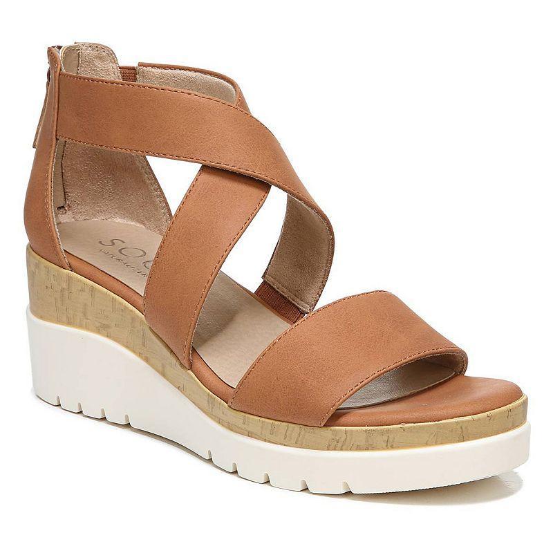 SOUL Naturalizer Goodtimes Womens Wedge Sandals Product Image