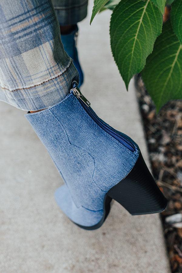 The Bethany Denim Bootie Product Image