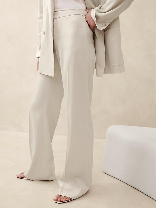 Alix Italian Satin Pant Product Image