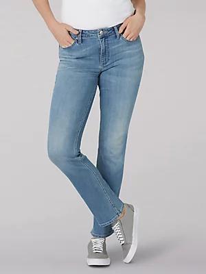 Women's Legendary Regular Straight Jean (Petite) | Women's Jeans | Lee® Product Image