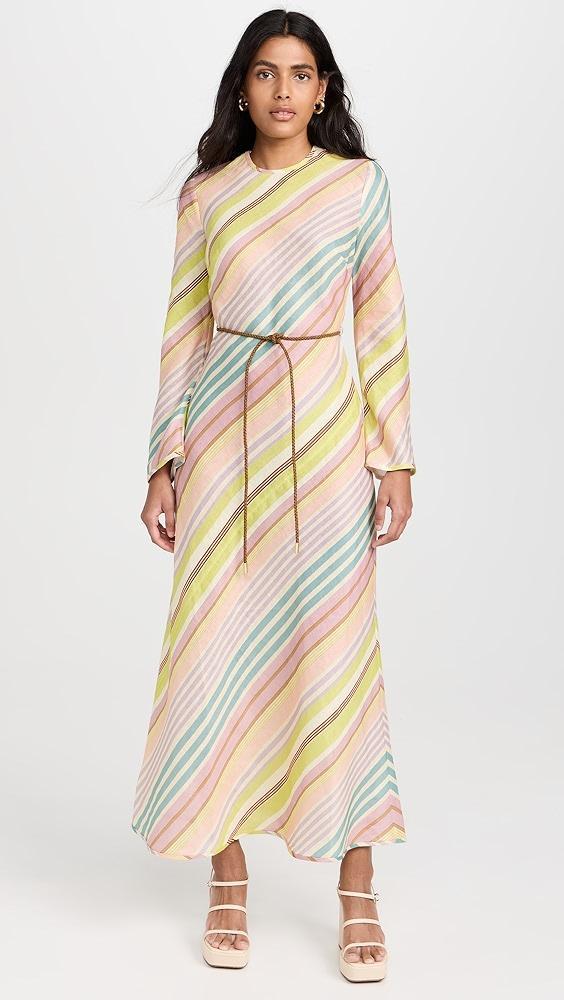 Zimmermann Halliday Bias Long Dress | Shopbop Product Image