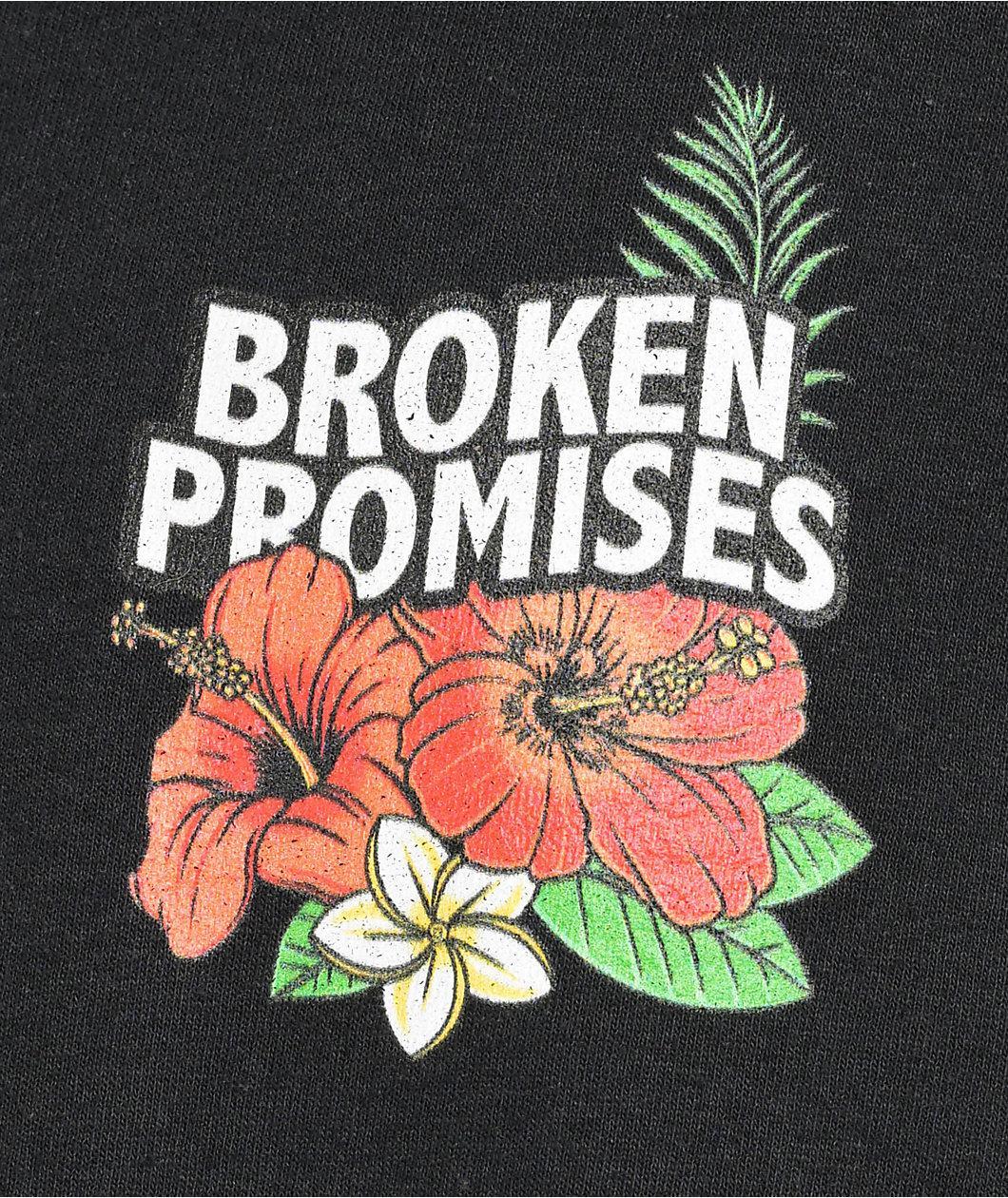 Broken Promises Hawaii Wild Boar White T-Shirt Product Image