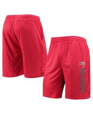 Mens Msx by Michael Strahan Red Tampa Bay Buccaneers Training Shorts Product Image