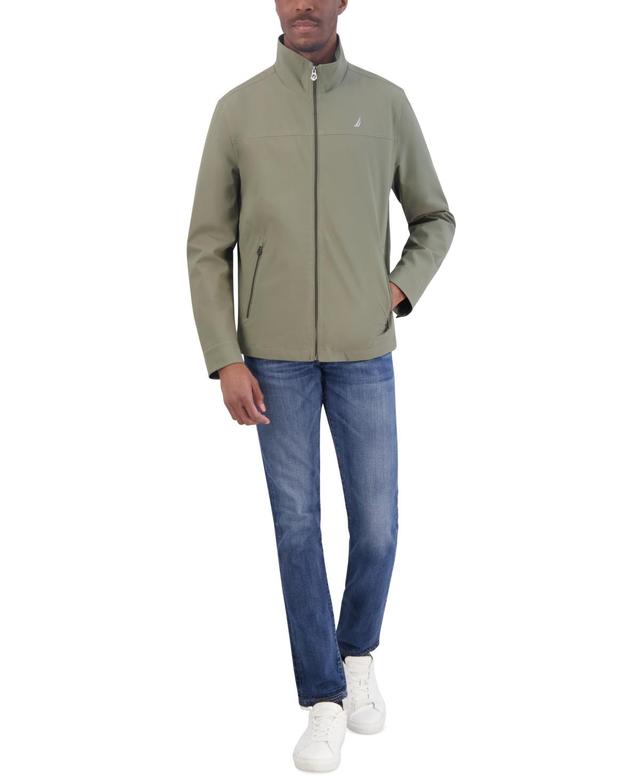 Nautica Mens Stretch Performance Windbreaker and Rain Jacket Product Image