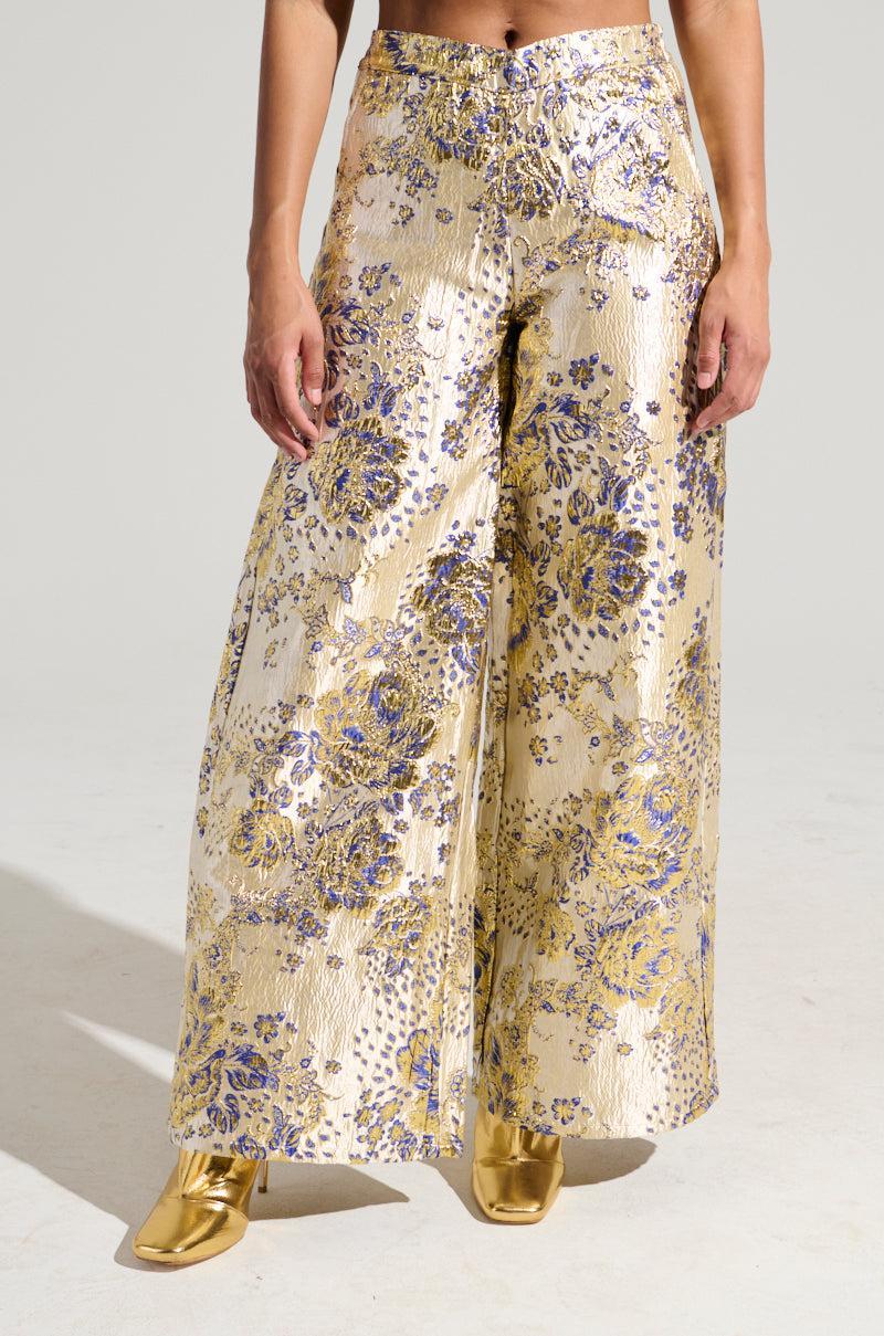 GOLDIE BROCADE TROUSER Product Image