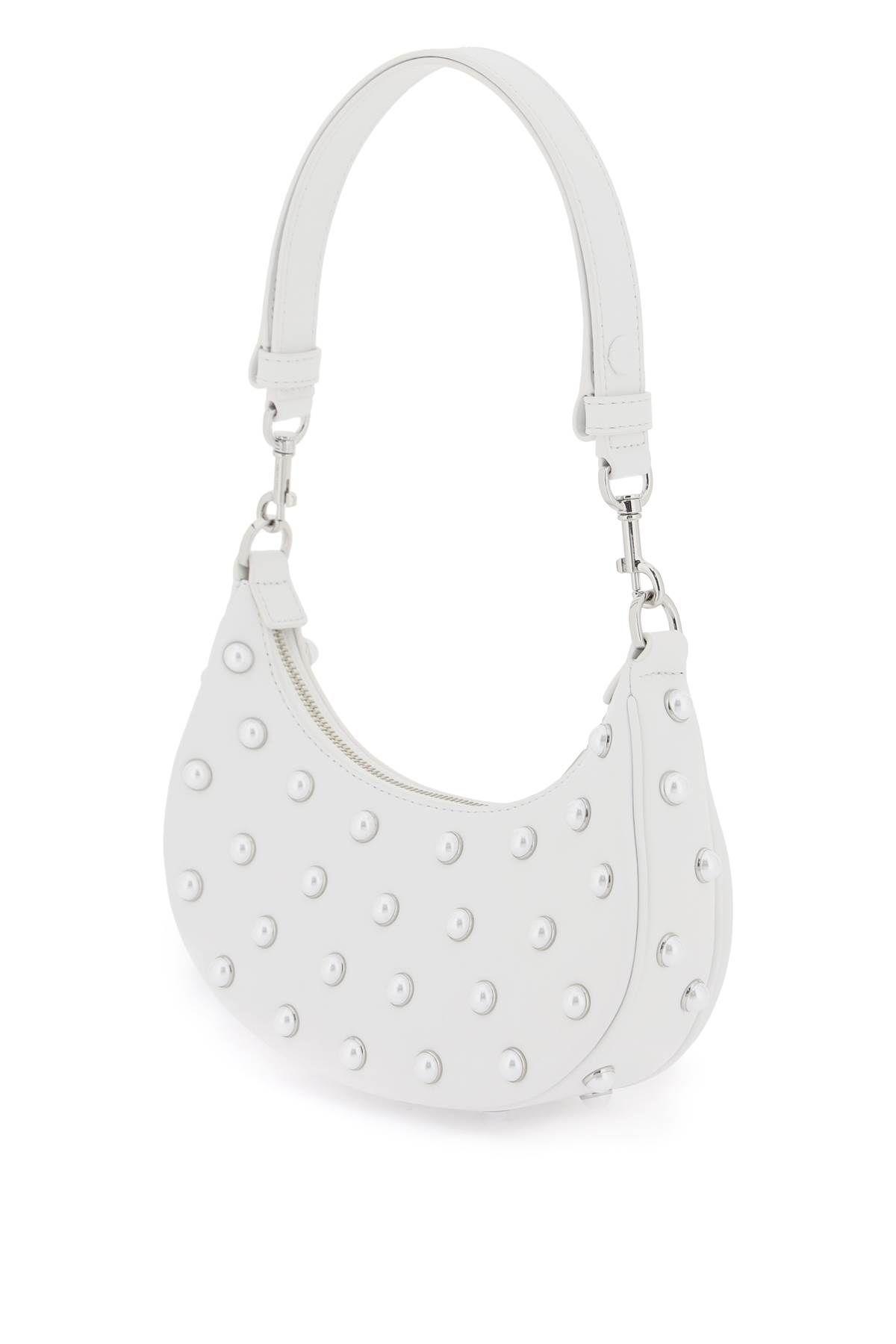 The Pearl Small Curve Bag In White Product Image