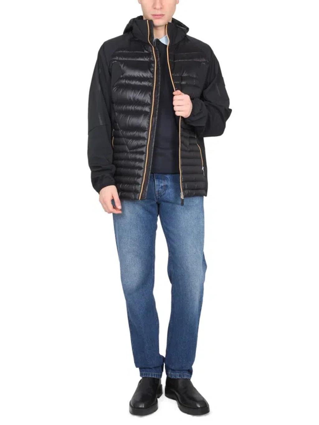 HUGO BOSS Essential Hooded Jacket For Men In Black Product Image