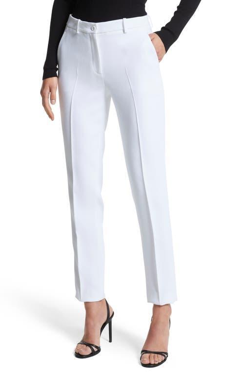 Womens Samantha Pleated Straight-Leg Pants Product Image