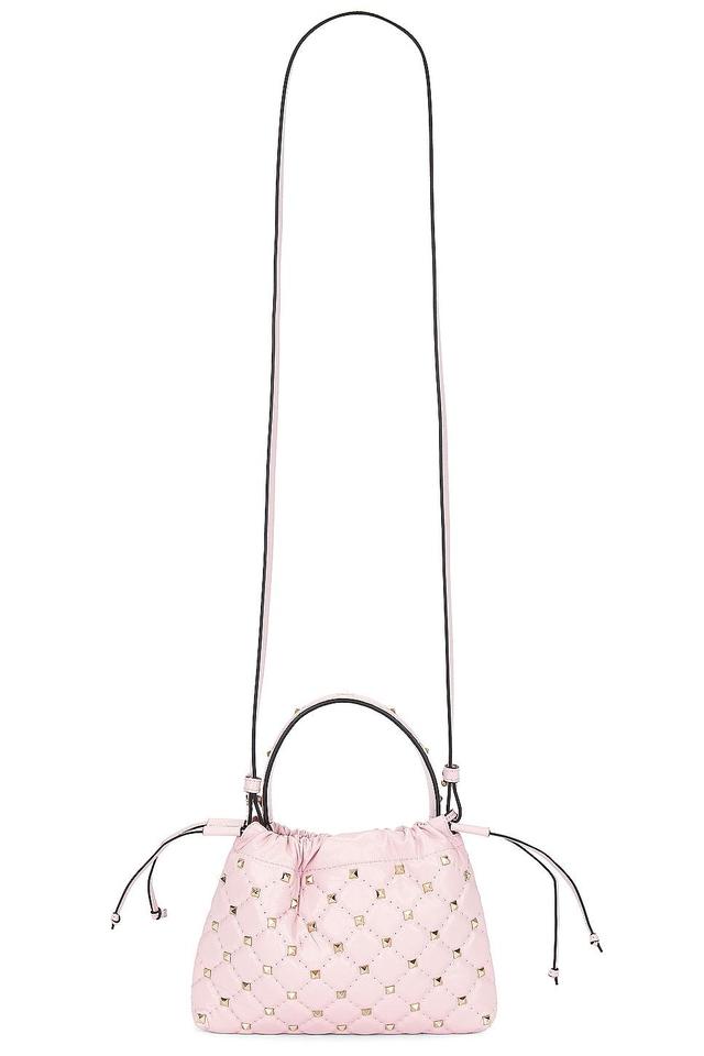 Valentino Garavani Rockstud Spike Pouch in Rose Product Image