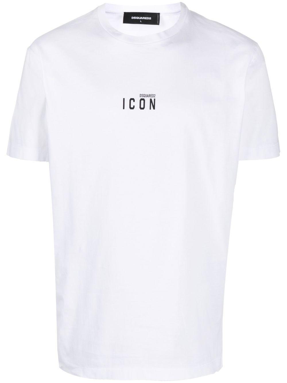 DSQUARED2 Logo-print T-shirt In White Product Image